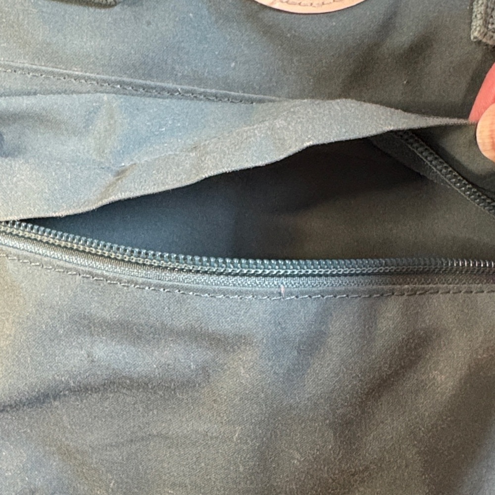 Fjallraven Kånken Backpack in Deep Green with Red Logo - Picture 9 of 13